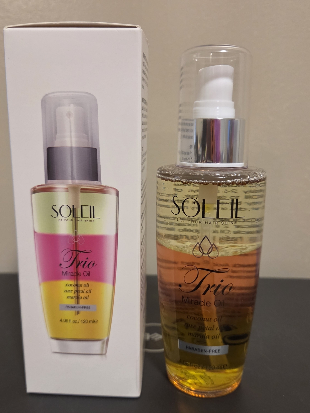 Trio Miracle Oil - Pink/Gold Nourishing Hair & Skin Oil